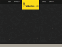 Tablet Screenshot of creativetrick.com